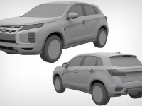 В базе ФИПС появились изображения новых Mitsubishi Pajero Sport и ASX для России
