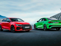 Audi представила спортивные хэтчбек и седан RS3 нового поколения