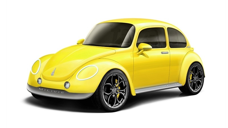 Классический VW Beetle вернулся в виде стильного карбюраторного рестомода Milivie 1